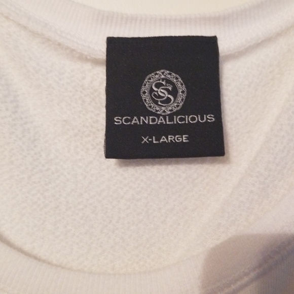 Scandalicious rhinestone sweatshirt - Picture 4 of 4